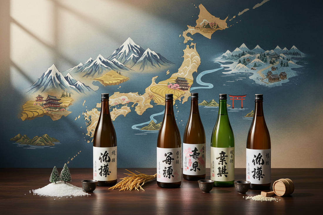 Les 5 Régions Productrices de Saké à Connaître Absolument | Guide 2026