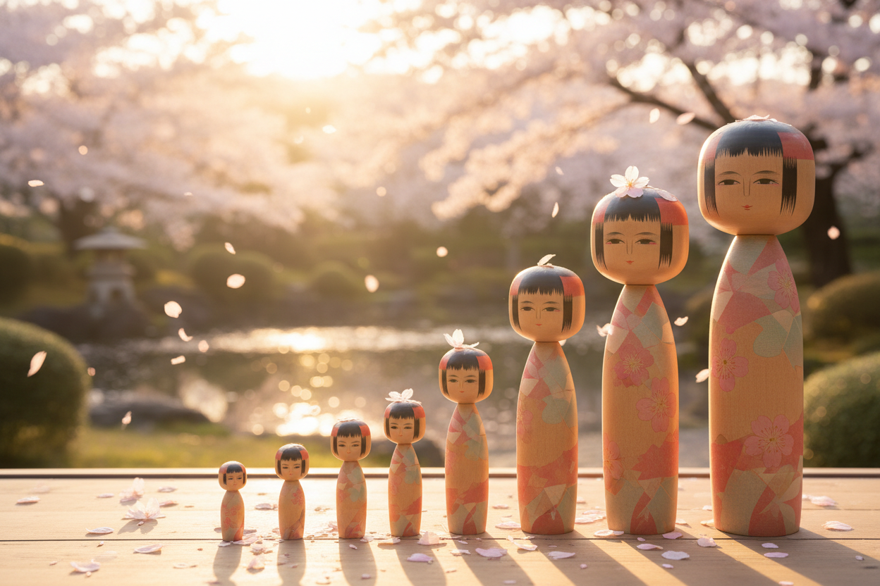 Poupée Kokeshi