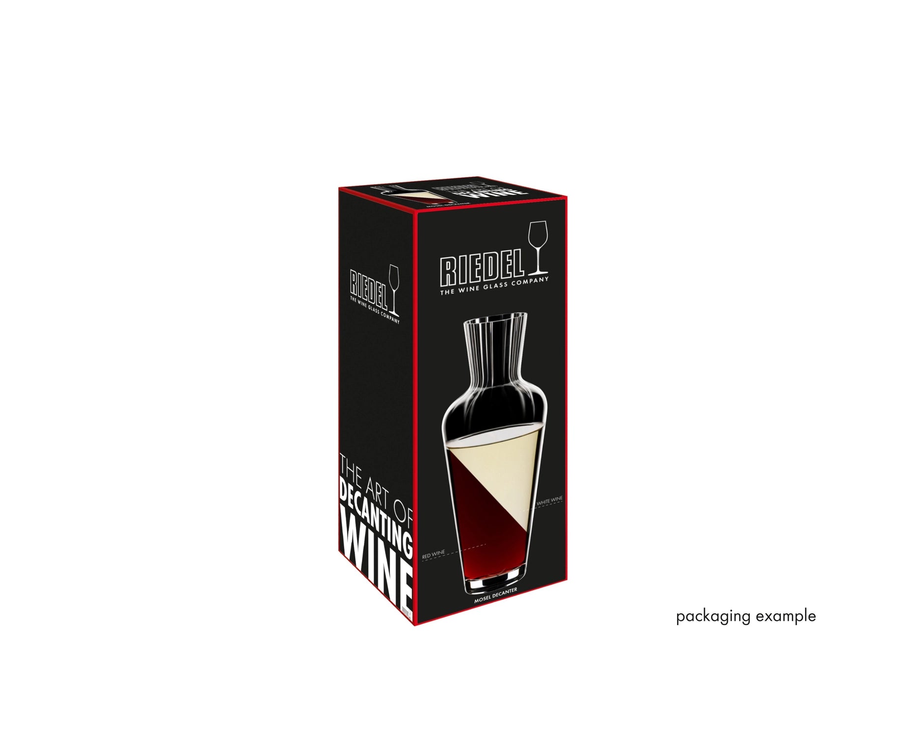 RIEDEL Mosel Carafe Décanteur – Cristal Pur – Fait à la Machine