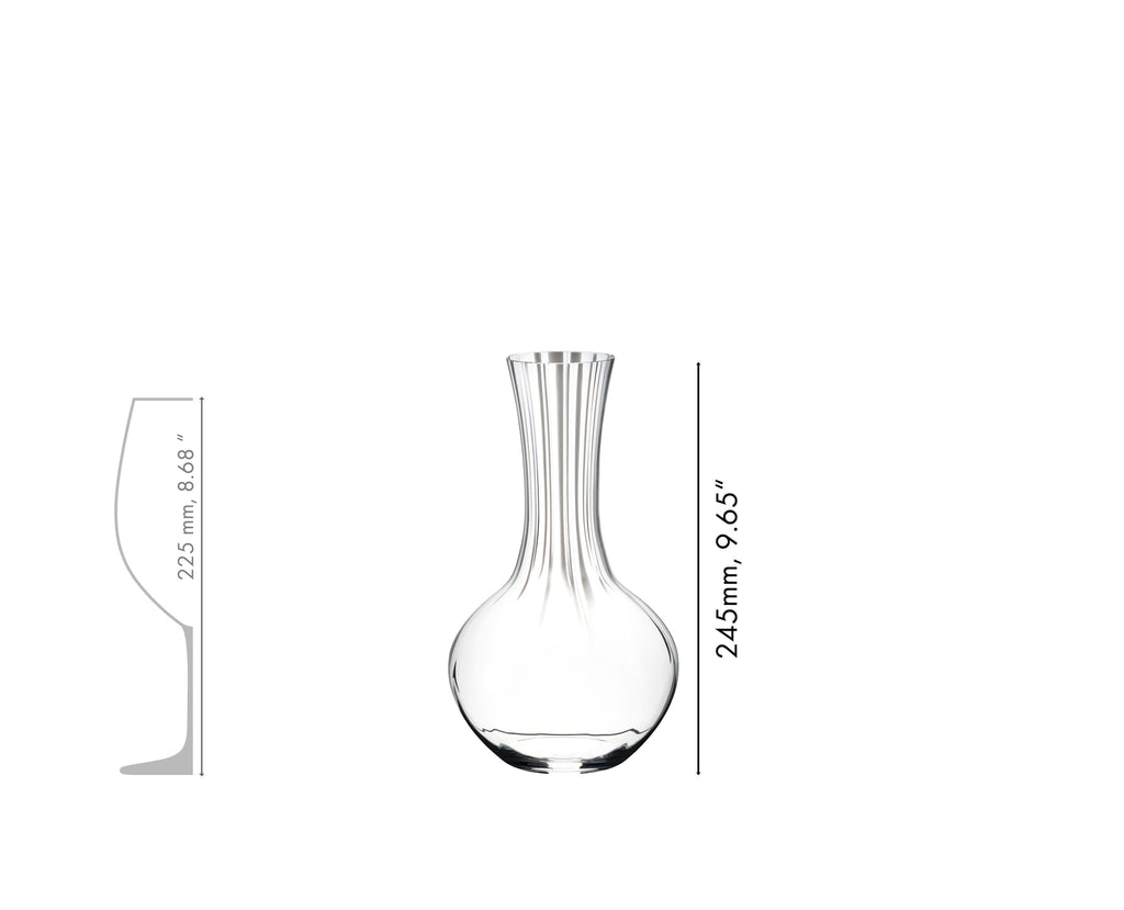 RIEDEL Performance Décanteur – Cristal Pur – Effet Optique Verre Soufflé