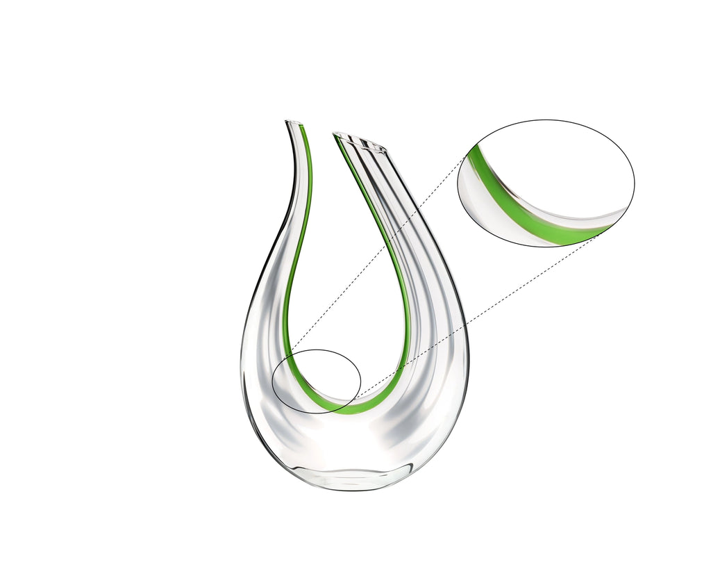 RIEDEL Amadeo Performance Décanteur Soufflé à la Bouche – Verre Soufflé Optiquement & Ligne Verte