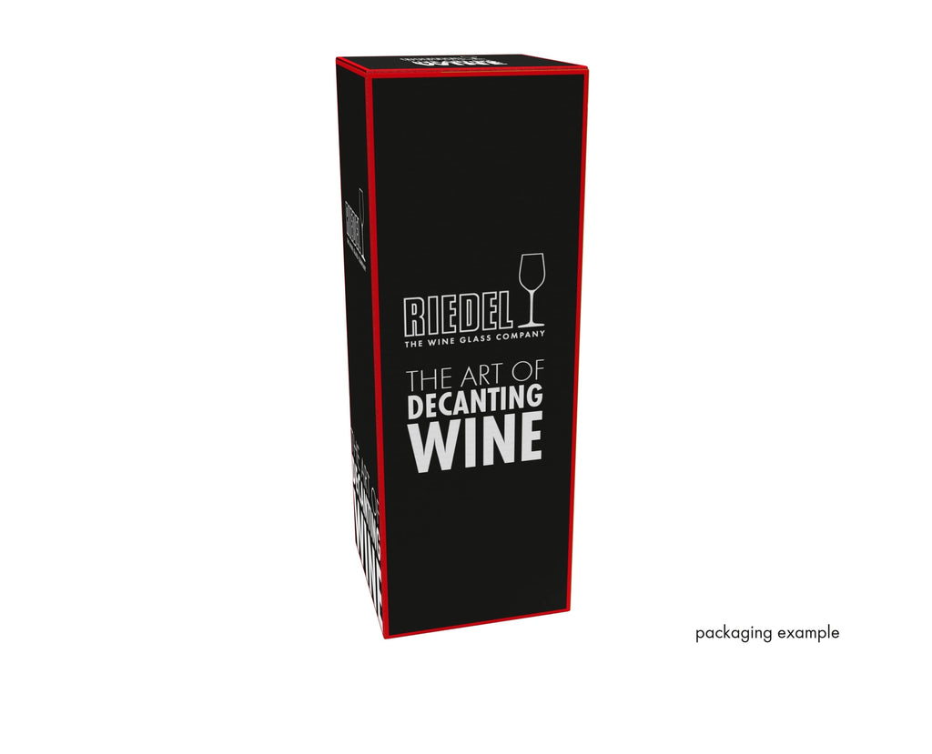 RIEDEL Smile Décanteur Soufflé à la Bouche – Édition Bande Noire & Rouge – Qualité Restaurant