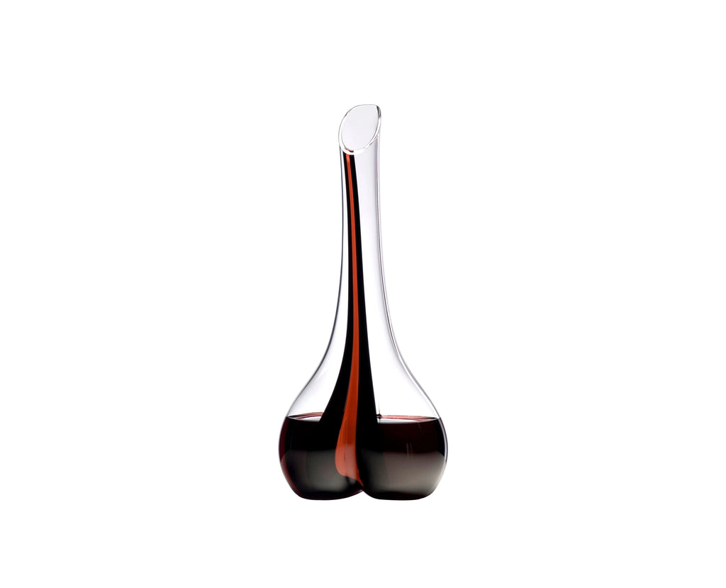 RIEDEL Smile Décanteur Soufflé à la Bouche – Édition Bande Noire & Rouge – Qualité Restaurant