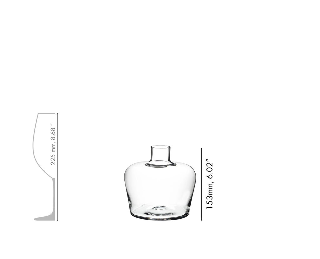 RIEDEL Margaux Décanteur – Série M – Cristallin Soufflé à la Bouche
