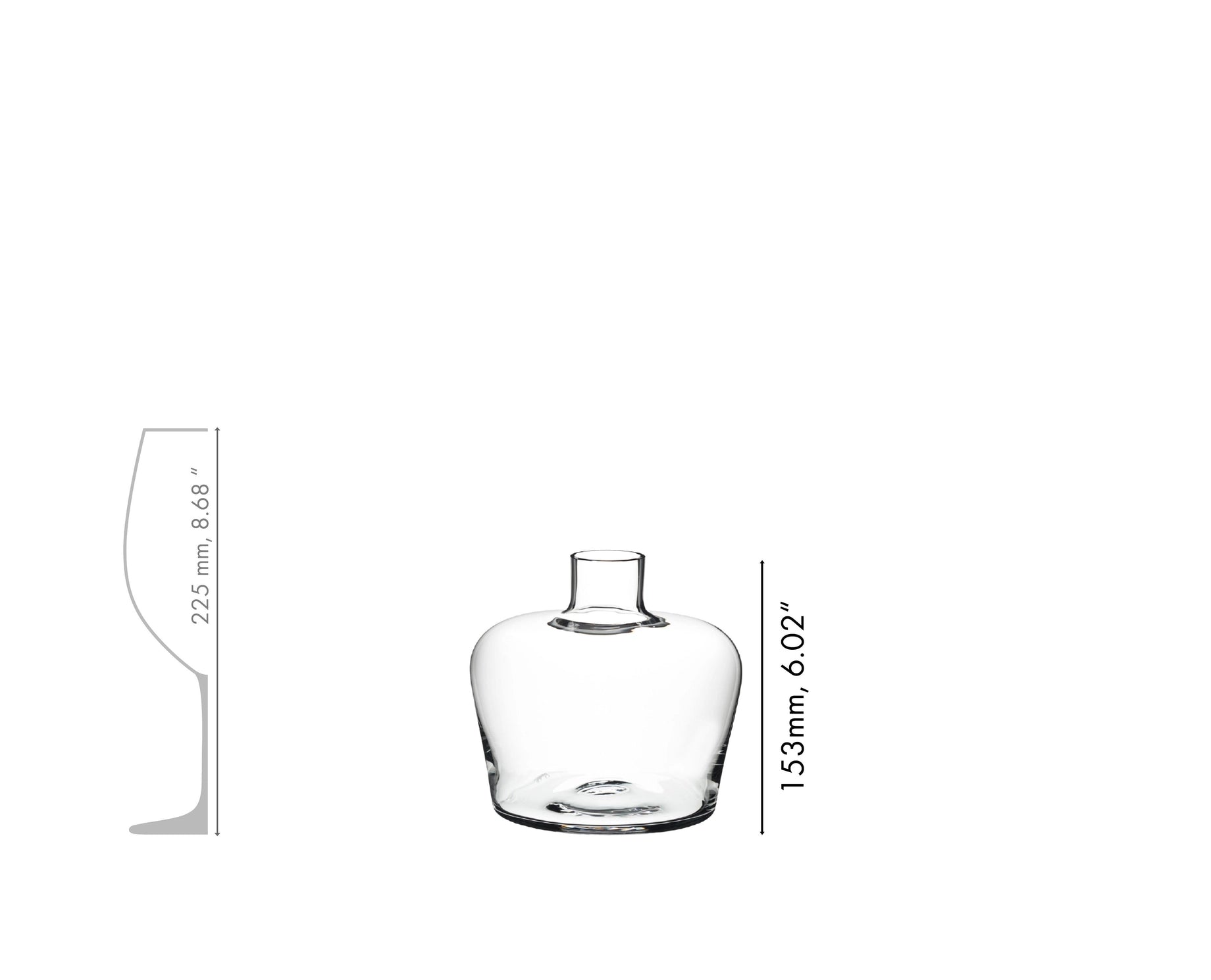 RIEDEL Margaux Décanteur – Série M – Cristallin Soufflé à la Bouche