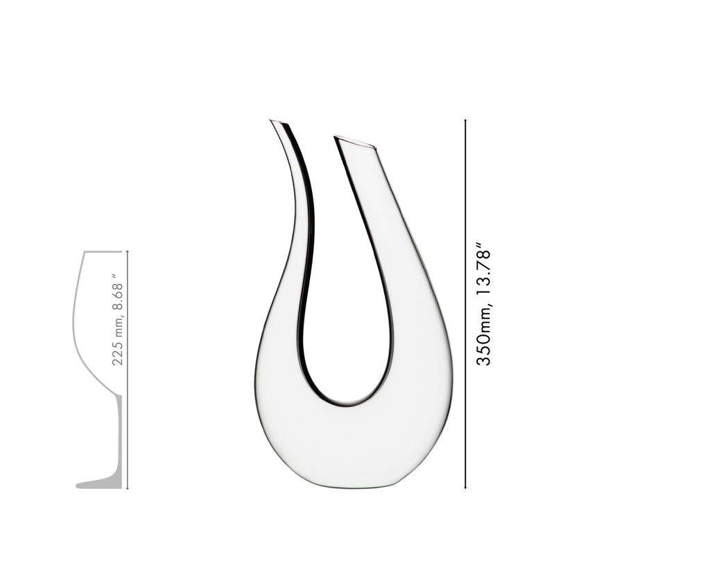 RIEDEL Amadeo Décanteur Soufflé à la Bouche – Collection Black Tie