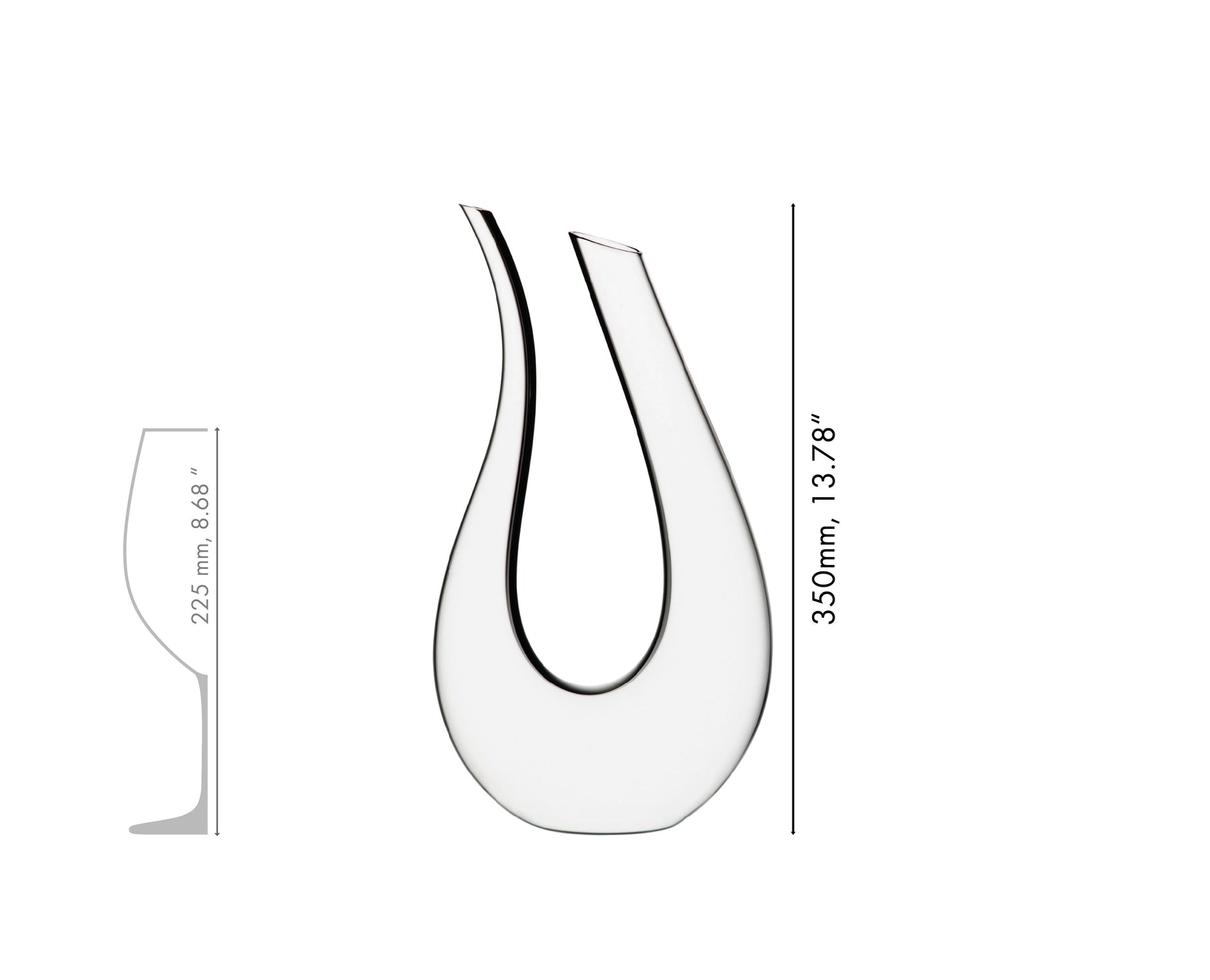 RIEDEL Amadeo Décanteur Soufflé à la Bouche – Collection Black Tie