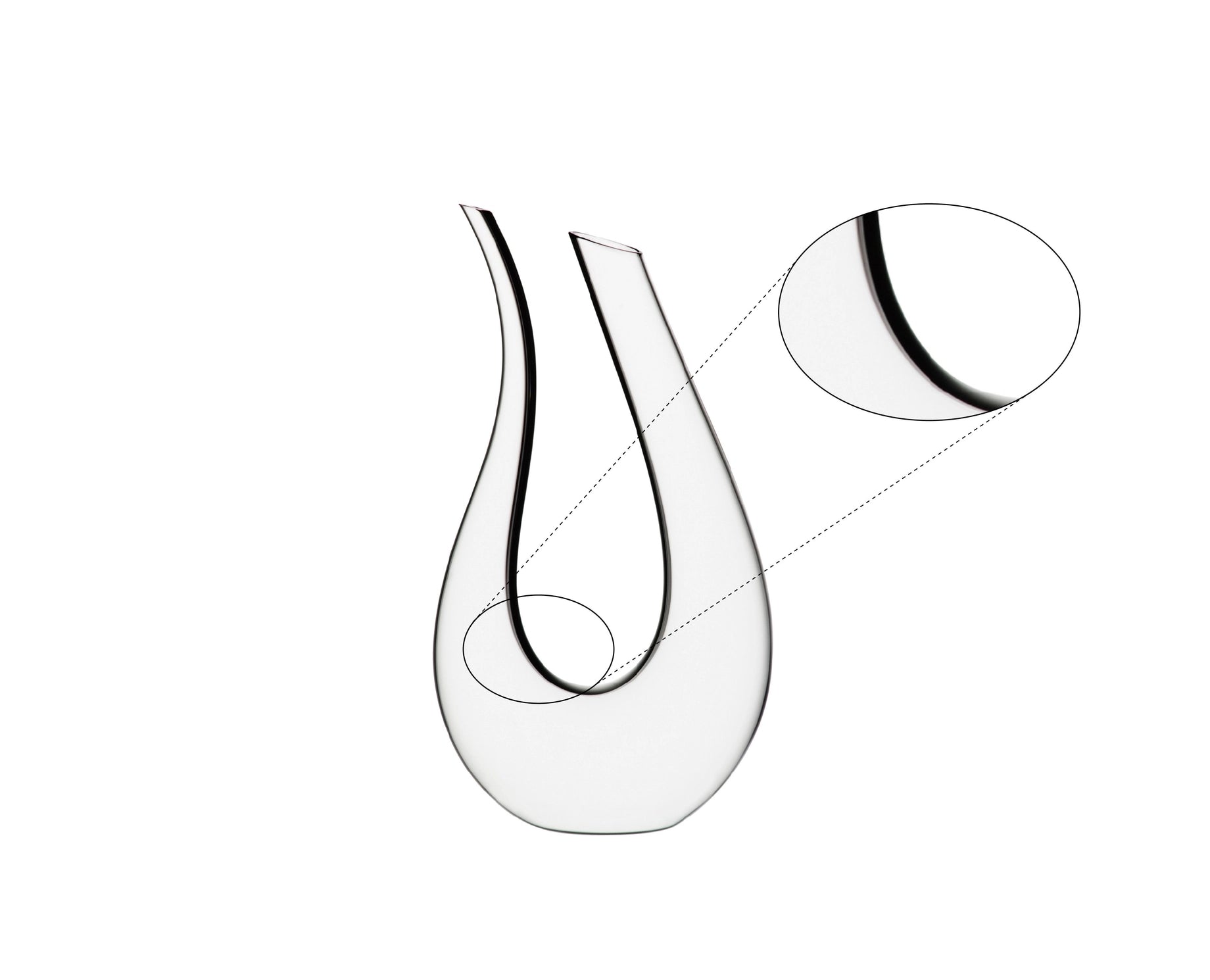 RIEDEL Amadeo Décanteur Soufflé à la Bouche – Collection Black Tie