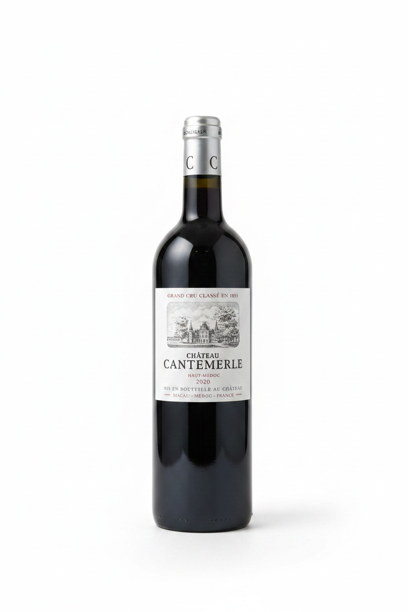 Château Cantemerle 2020 – fond blanc