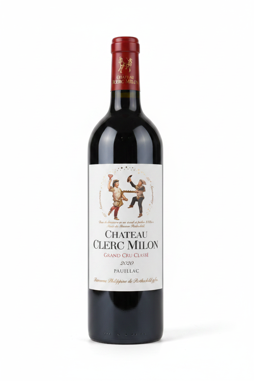 Château Clerc Milon 2020 – fond blanc