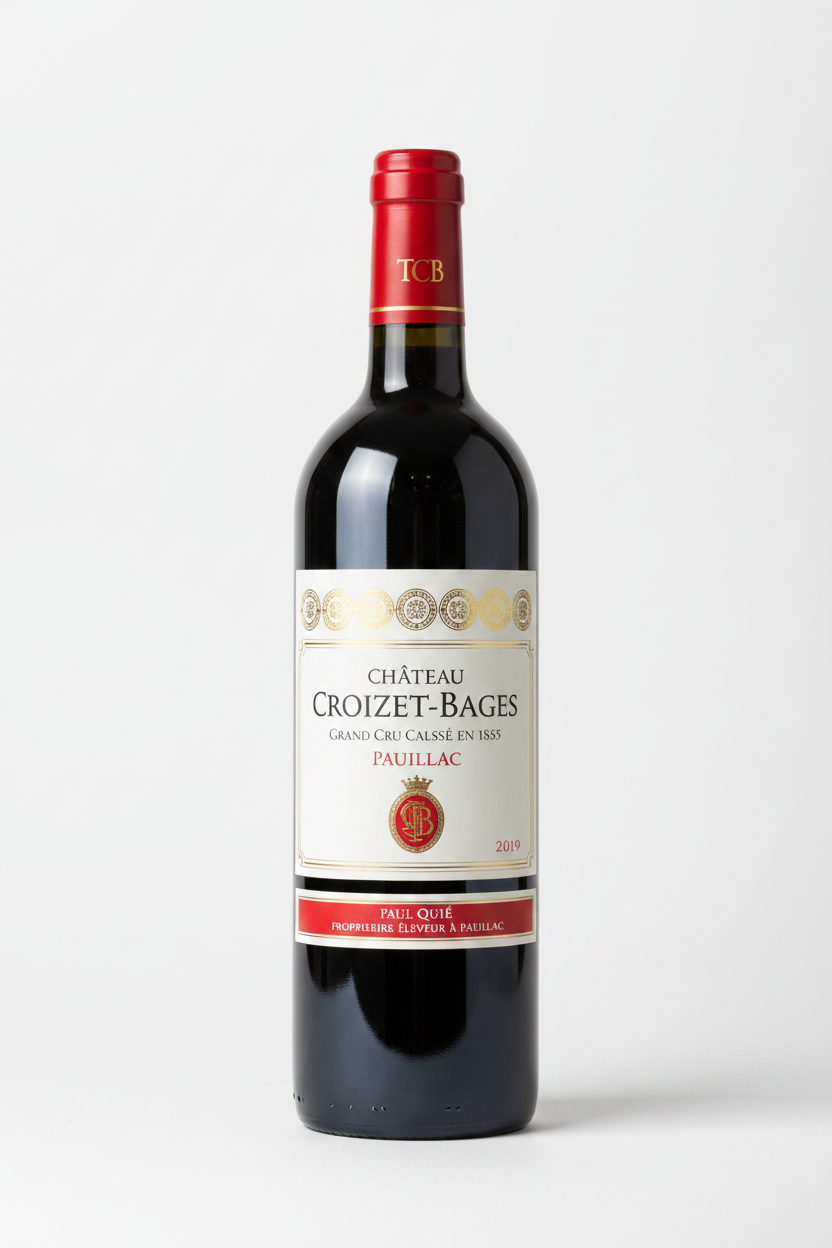 Château Croizet-Bages 2019 – fond blanc
