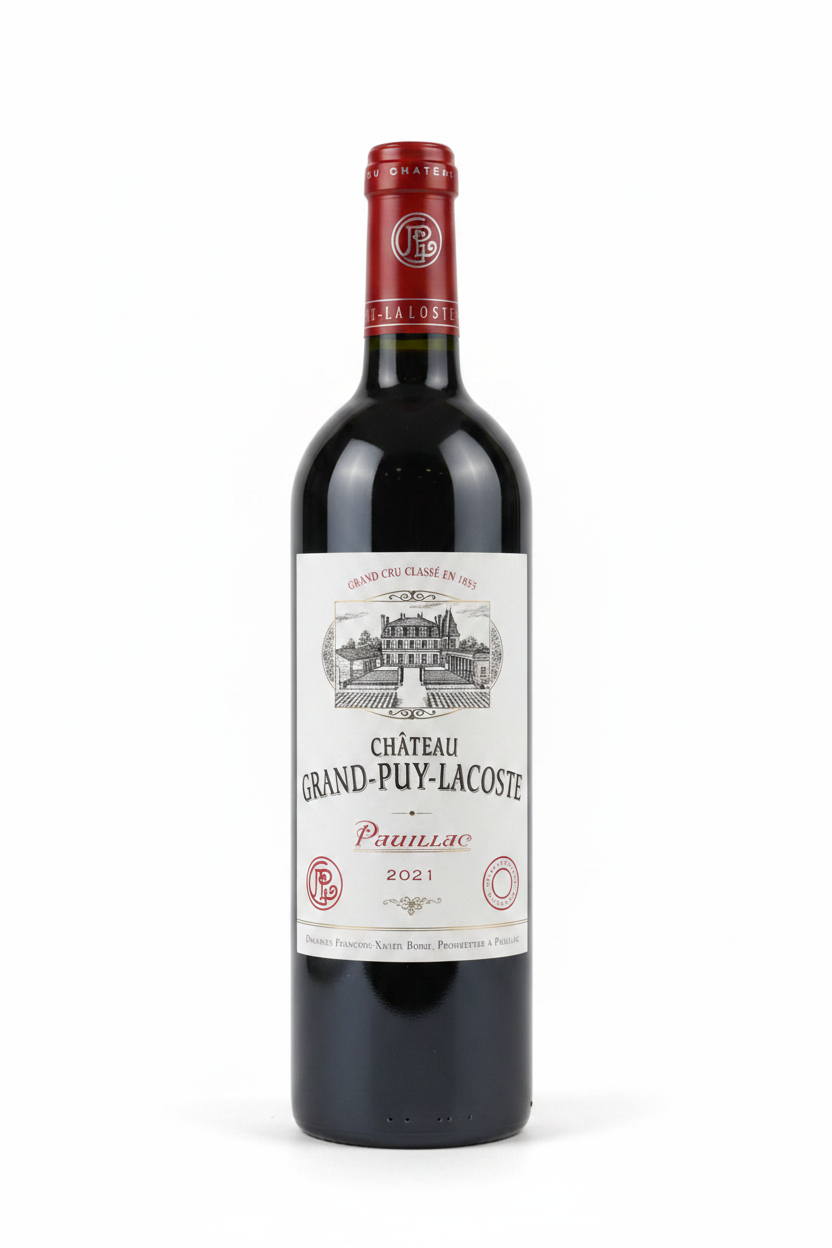 Château Grand-Puy-Lacoste 2021 – fond blanc