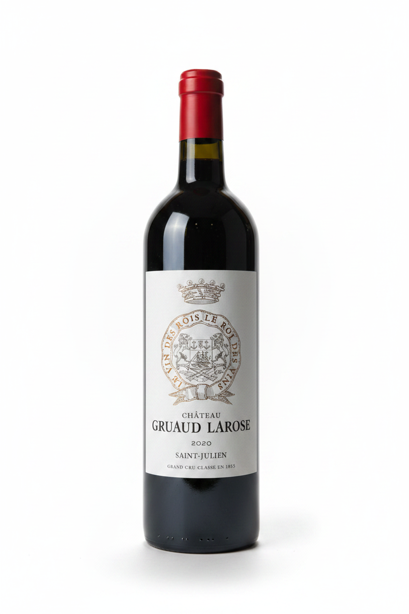 Château Gruaud Larose 2020 – fond blanc