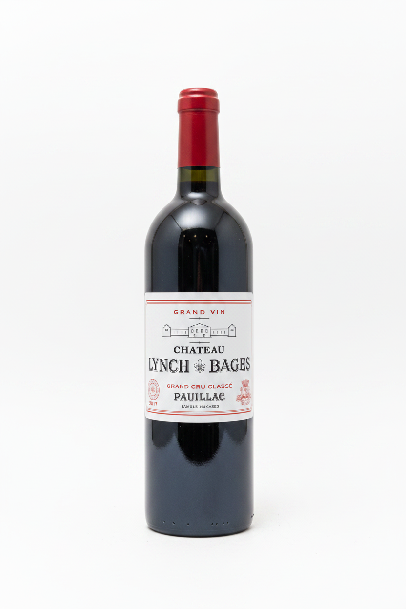 Château Lynch-Bages 2017 – fond blanc