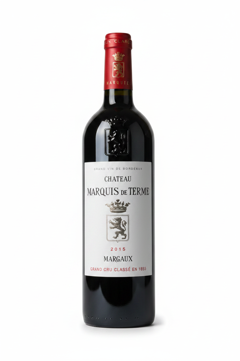 Château Marquis de Terme 2015 – fond blanc