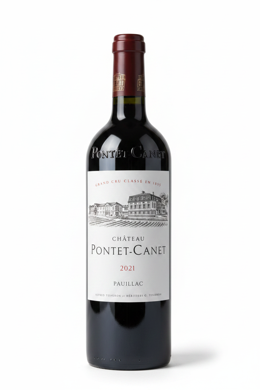 Château Pontet-Canet 2021 – fond blanc