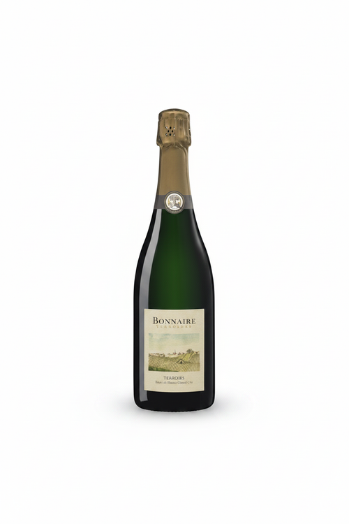 Bonnaire Terroirs Blanc de Blancs Grand Cru – visuel généré fond blanc