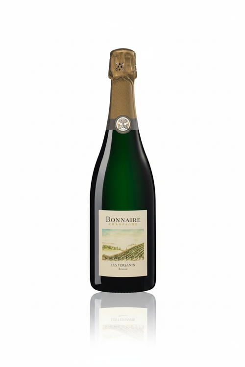 Bonnaire Les Versants Réserve Champagne – visuel généré fond blanc