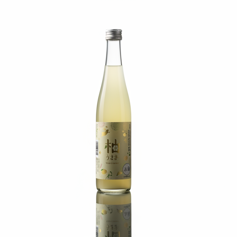 Bouteille liqueur de yuzu japonaise premium Usagi macération fruits entiers 3 ans médailles or argent IWSC 2023 8% 720ml
