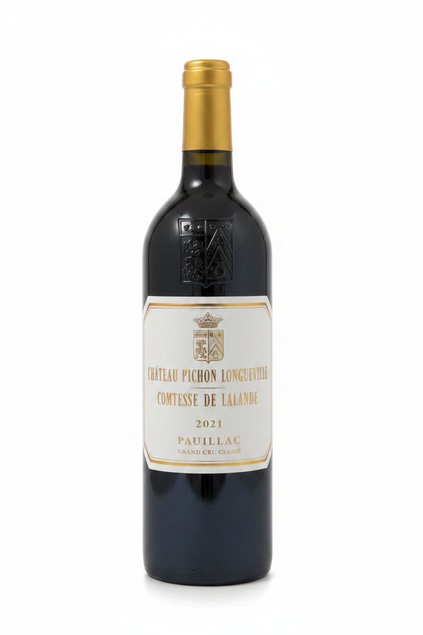 Pichon Longueville Comtesse de Lalande 2021 – fond blanc