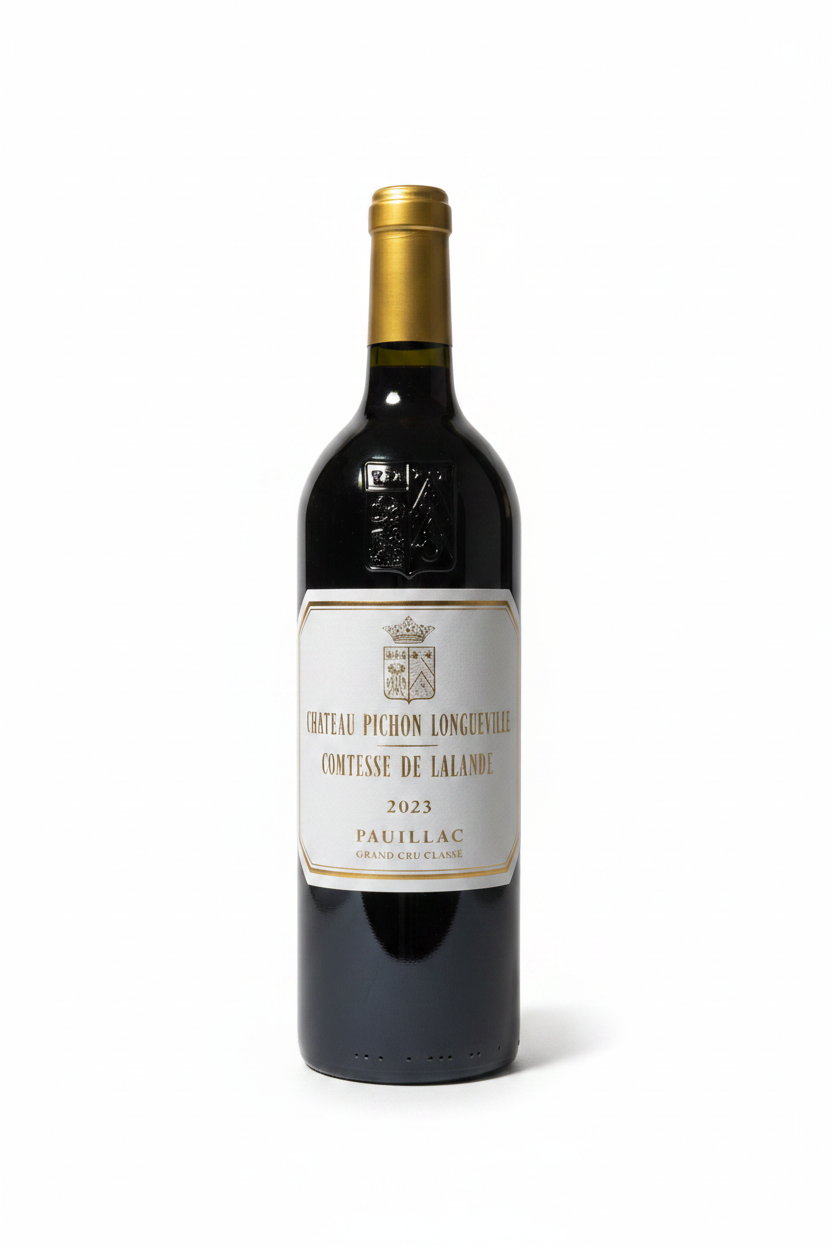Pichon Longueville Comtesse de Lalande 2023 – fond blanc