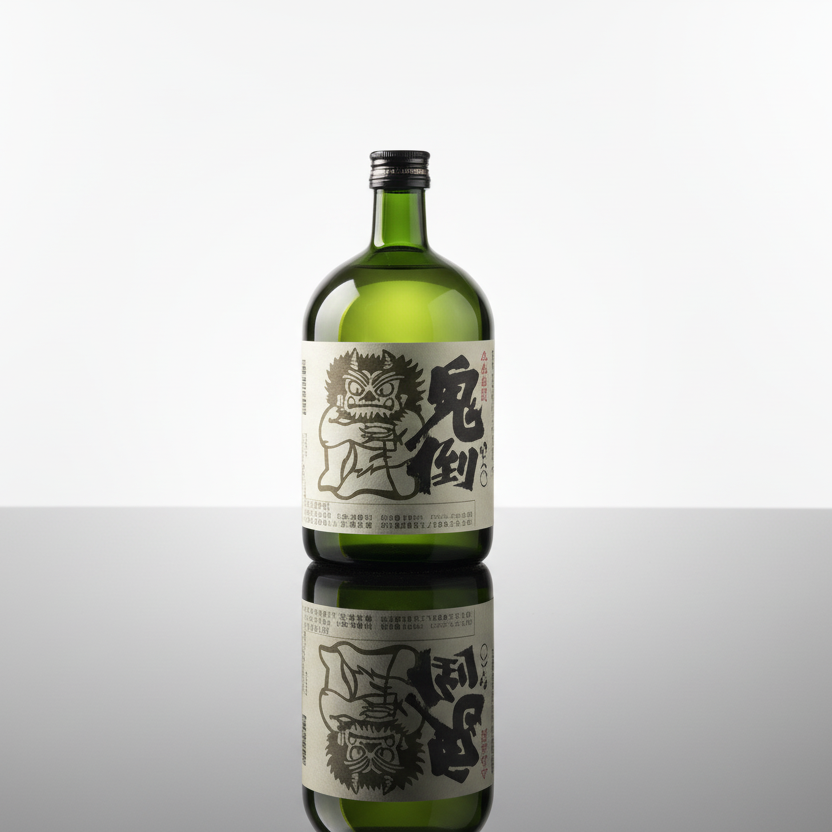 Bouteille shochu japonais authentique Oni-Taichi Kuma Kumamoto riz eau pure vieillissement naturel PASS 25% 720ml